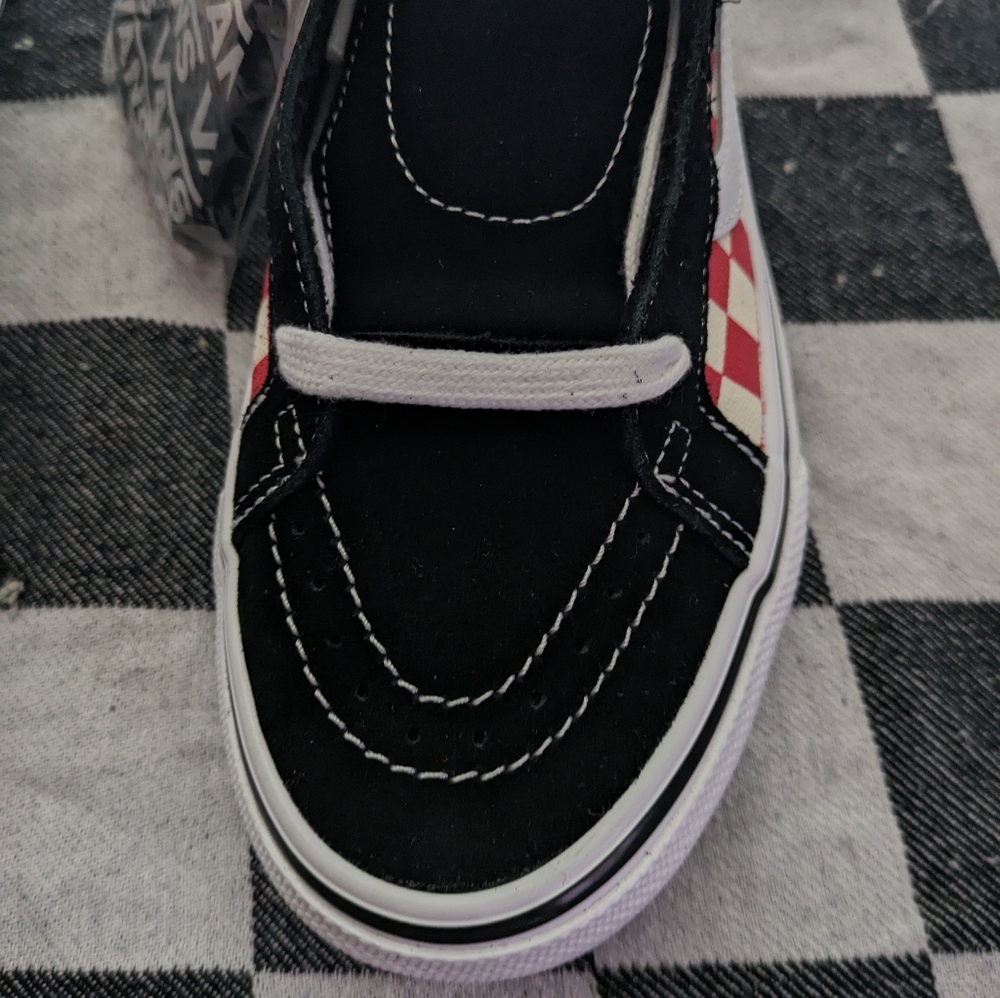Vans Sk8 Hi Reissue Women 8 Red Black Jeff Grosso '84 VNOA5KYR428 072024 - Picture 8 of 9